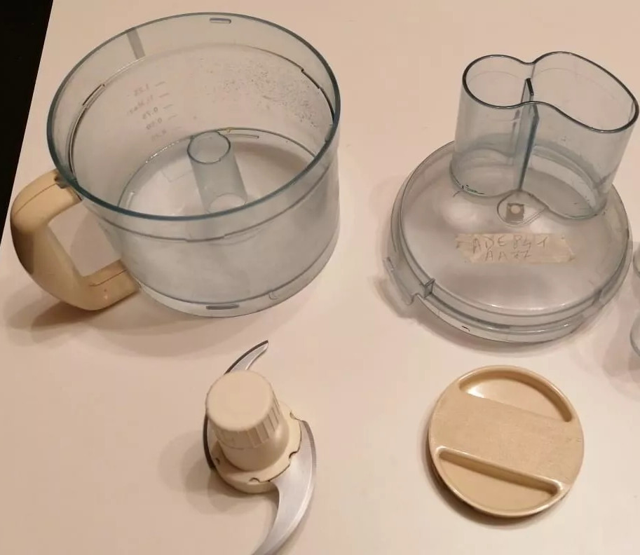 MOULINEX KIT CIOTOLA COPERCHIO E LAMA PER ROBOT DA CUCINA AA77 ADE841