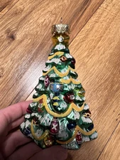 Glass Christmas Tree Zales 2008 Limited Edition Ornament