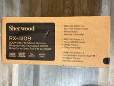 Sherwood RX-4109 200W AM/FM Stereo Receiver New In BOX