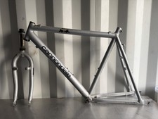 Rare CANNONDALE 3.0 series Aluminum vintage mtb frame + Pepperoni Forks!