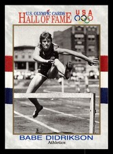 Babe Didrikson 1991 Impel U.S. Olympic Hall of Fame #6 USA