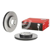 2X Brembo Bremsscheiben 277Mm InnenbelÜFtet Vorne Passend FÜR Toyota Auris