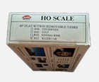 Model Power - HO Scale - 40' Flat W/Twin Removeable Tanks - Water Car-Item: 8163 — photo 6