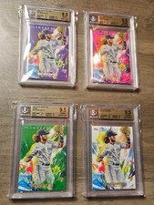 2020 Topps Inception Magenta Purple Green Base Bo Bichette RC /99 /150 BGS 9.5