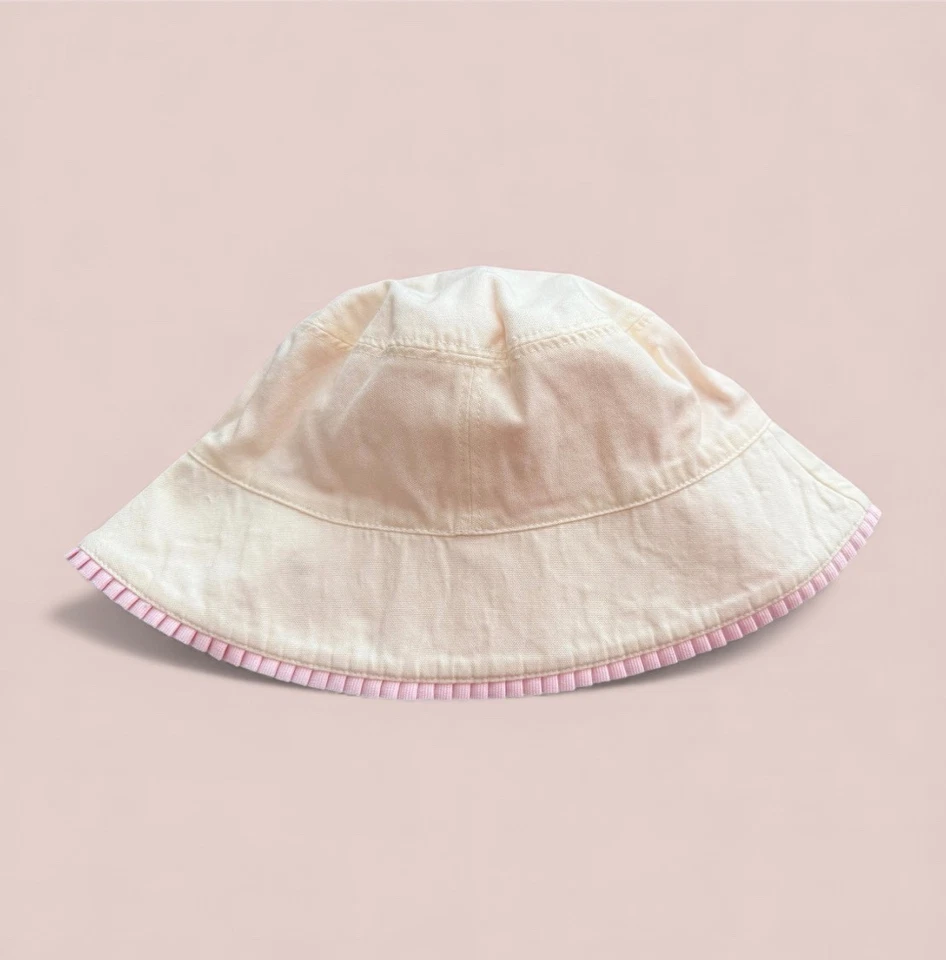 New VTG 2002 Gymboree Spring is in the Air Girls Pink Reversible Hat - 3T-4T - Image 4 of 4