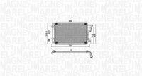 Magneti Marelli 350203951000 Kondensator, Klimaanlage FüR Hyundai
