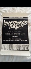 Vintage September 26 1991 Widespread Panic Official Poster (11x17 in) RARE Find!