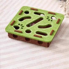 Interactive Cat Puzzle Toy Box with Balls, Felt Hunting Play Toy Indoor