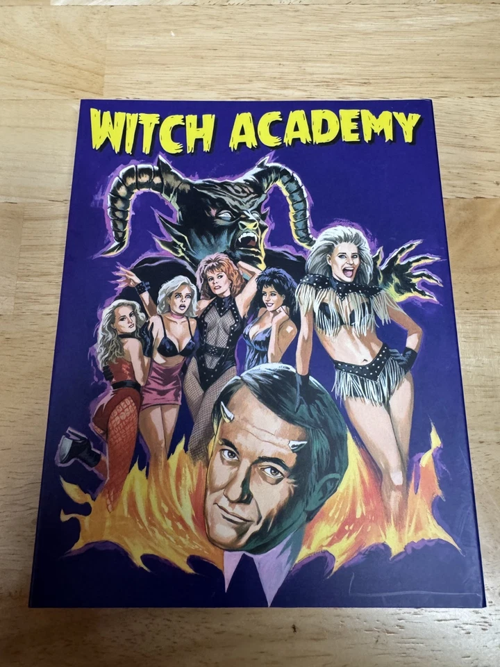 Witch Academy Blu Ray with Slipcover Signed By Michelle Bauer BRAND NEW SEALED - Imagem 2 de 4