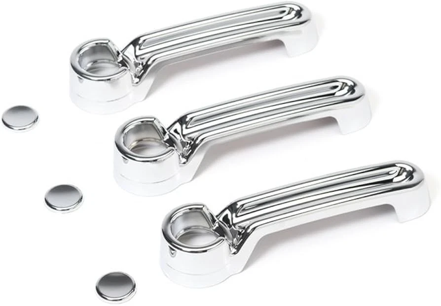 Nuevas cubiertas de manija de puerta cromadas PUTCO / se adapta a Jeep Wrangler 2007-2015 (2 puertas) Foto 2 de 2