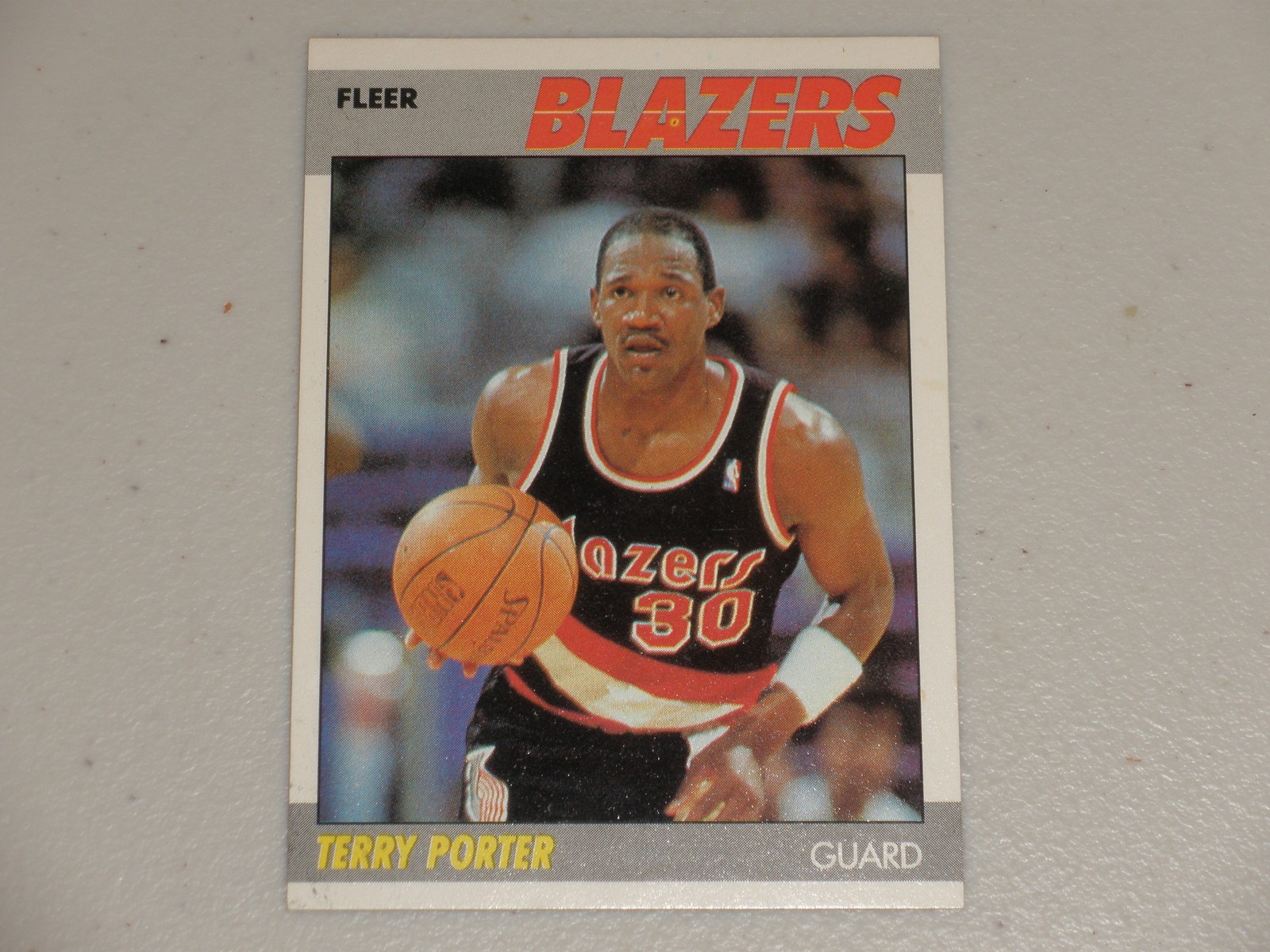 1987-88 Fleer Basketball #89 Terry Porter Rookie RC