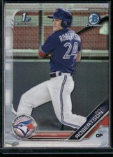 2019 Bowman Draft #BDC-133 Will Robertson Chrome Refractor