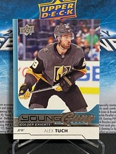 2017-18 UPPER DECK - ALEX TUCH YOUNG GUNS ROOKIE CARD #249. rookie card picture