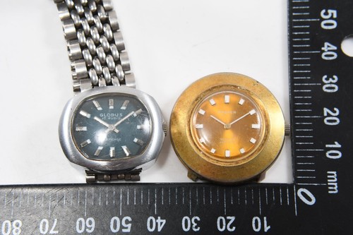 Q29M13- 2 relojes de pulsera vintage Globus & Kasper - Imagen 9 de 12