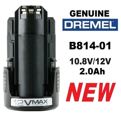Genuine Dremel B814-01 12V Volt MAX 2.0Ah Lithium Battery *Use in 8200 8220 8300