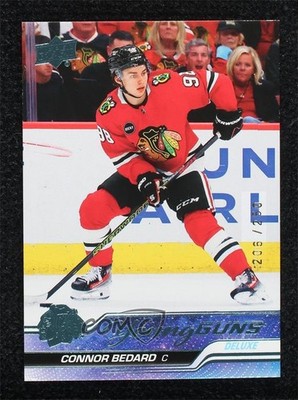 2023-24 Upper Deck Series 2 Young Guns Deluxe 206/250 Connor Bedard #451 06ct