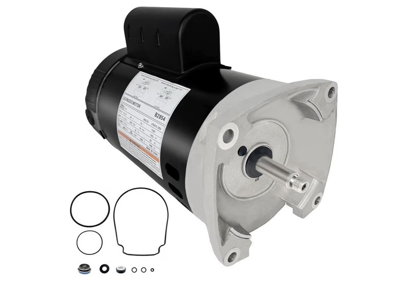 Leungoo Pool Pump Motor B2854 1.5HP Century/AO Replacement 115/230V 3450RPM