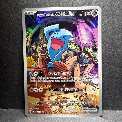 Team Rocket's Wobbuffet — Scarlet & Violet Promo