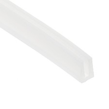 U Channel Edging Trim, 13.1 ft 0.63"Wx0.12"Tx0.35"H Sheet Edge Guard Protector