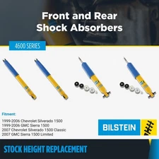 Bilstein B6 4600 Front & Rear Shock Set for 1999-2006 Silverado & Sierra 1500