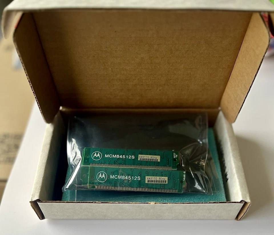 Apple Macintosh Classic Vintage 2mb RAM Memory Upgrade 4 30 PIN SIMM + Box Works - Image 2 of 4