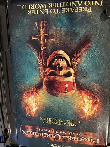 Pirates of the Caribbean Dead Man's Chest 2006 2-Disc Special Ed. 3D w/Slip EX - Picture 4 of 7