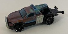 Hot Wheels Repo Duty 2013 Brown Blue 164 Diecast Tow Truck G30 Mattel
