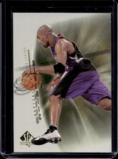 2000-01 SP Authentic Vince Carter Athletic #A4 Raptors