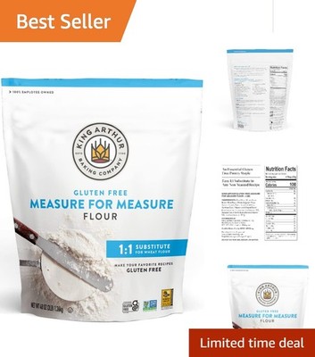 All-Purpose 3 lbs Gluten-Free Flour - Perfect for Cakes, Cookies, and Pancakes