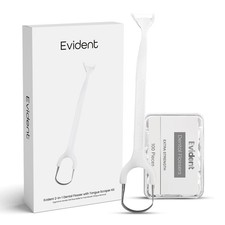 Evident Dental Flosser 400 count pack of 1 , 1 White Handle  100 Refills