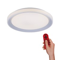 Led Deckenlampe Smart Home Silber Dimmbar Fernbedienung Rgb Cct App Steuerbar