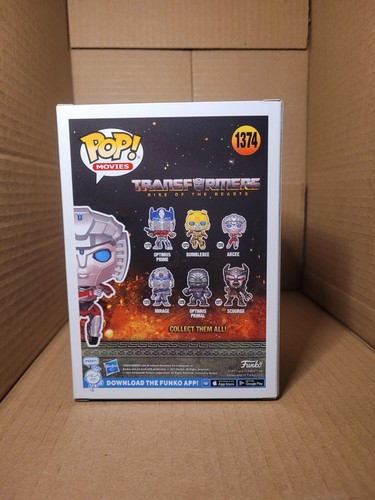 Funko Pop! Vinyl Movies Rise of the Beasts Transformers Arcee #1374 - Picture 3 of 6