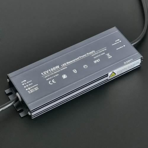 Alimentatore 12V 100W, Trasformatore 220V 12V Impermeabile IP67, Trasformatore 1 - Foto 7 di 12
