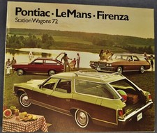 1972 Pontiac Station Wagon Brochure Grand Safari Lemans Firenza Canadian 72 1972 Pontiac Station Wagon Brochure Grand Safari Lemans Firenza Canadian 72