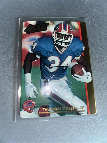 1992 Action Packed #284 Thurman Thomas Braillekarte RAR