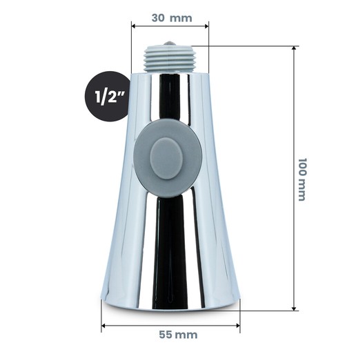 Rubinetto doccetta stoviglie attacco soffione cucina rubinetto cucina 2 getti - Foto 3 di 12