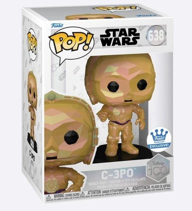 Funko Pop! Television Star Wars C-3PO 360 Exclusivo Original - Moça do Pop  - Funko Pop é aqui!