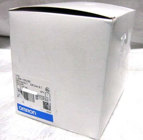 OMRON CJ2M-CPU33 CPU Unit CJ2MCPU33 PLC New JP - Picture 1 of 2