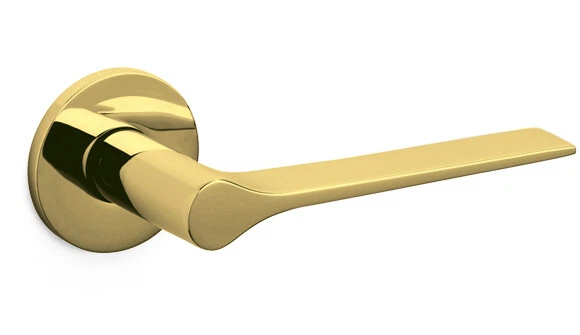 MANIGLIA (COPPIA) OLIVARI PER PORTE INTERNE SERIE "LAMA L" DESIGN GIO PONTI - Immagine 4 di 4