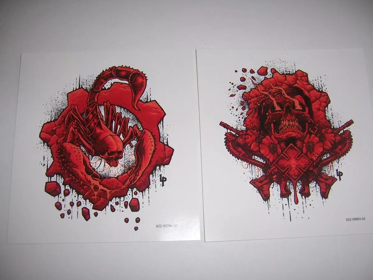 Gears 5 Gears of War - Stickers / Decals Gears Logo 2 Stickers Included