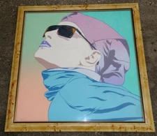 Large Nagel Style Print Framed Under Glass 28/30 Artist's Proof