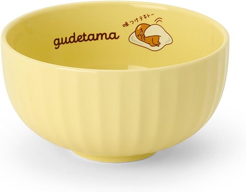 Gudetama Rice Characters Sanrio Character Gudetama Ceramic Rice Bowl 359581 Tableware New JP | eBay