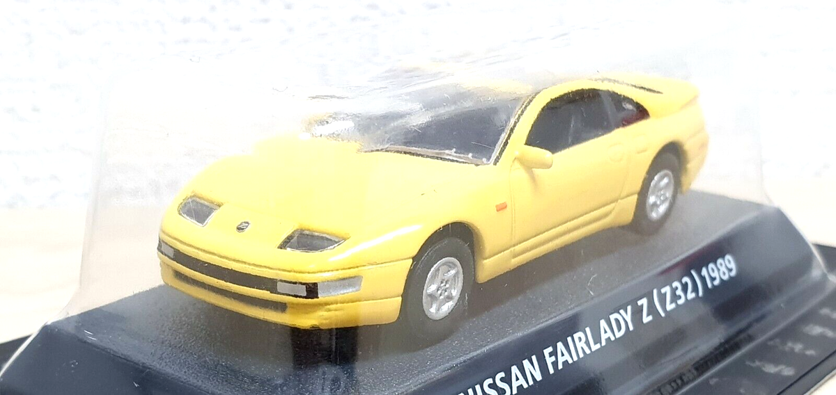 1/64 Konami Car of the 80s 1989 NISSAN FAIRLADY Z YELLOW 300zx Z32