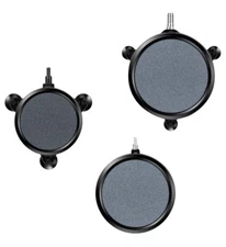 VIVOSUN 4"/5"/8" Air Stone Disc w/ Shell & Suction Cups for Fish Tank Hydroponic