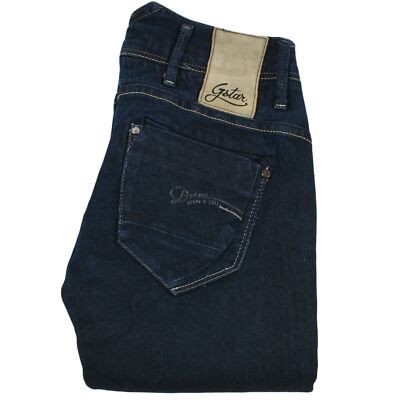 G-Star Raw Women's Skinny Jeans Size 25x32 Dark Blue Slim Fit Low Rise  Denim