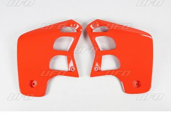 Ouïes de radiateur UFO plastique moto cross Honda CR250 1988 1989 carrosserie