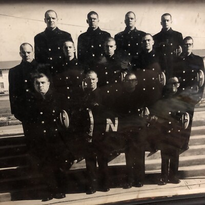 Navy Officers Navy Shipyard San Francisco 1965 Names On Back 12x9