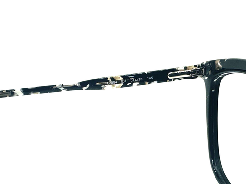 AUTHENTIC LACOSTE L2884 001 Black Women Cat Eye Eyeglasses 57mm 20 145 - Afbeelding 6 van 8