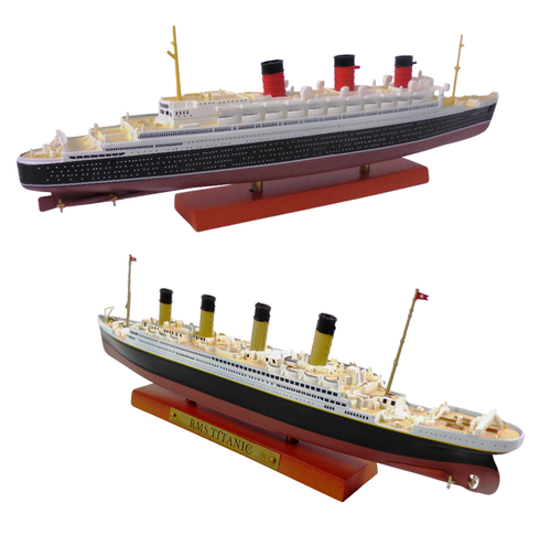 QUEEN MARY + TITANIC Passagierdampfer 1:1250 Schiff Boot Miniatur PA3 - Bild 3 von 5