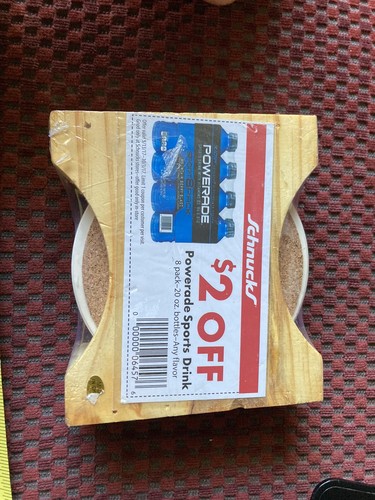 St. Louis Cardinals Coasters Coca Cola, lacci, set di 4 con supporto legno - Foto 4 di 5